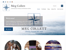 Tablet Screenshot of megcollett.com